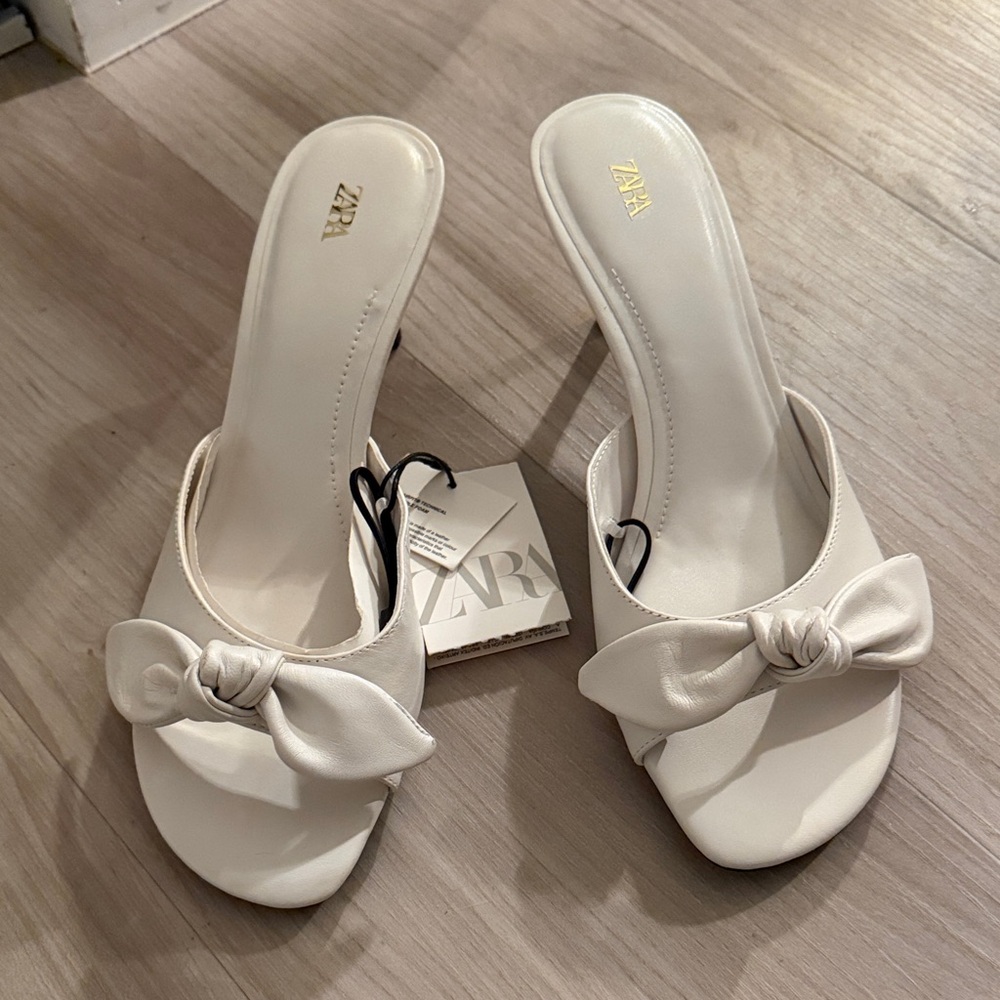 Zara Open Toe Heels - Picture 2 of 12